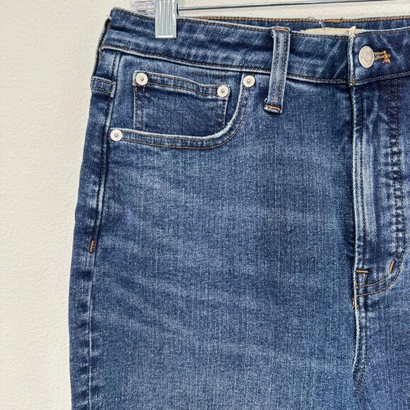Madewell Size 28 Curvy Perfect Vintge Medium Wash Straight Leg Jean Casual NWOT - Picture 7 of 8
